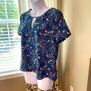 Nwt LUSH Paisley Blouse Size M